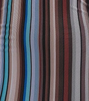 Perfect Striped Halter V-Neck Mini Dress