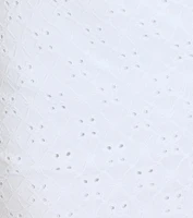 Summer Love Eyelet Knit Mini Dress