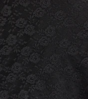 Flirty Girl Ruffled Halter A-Line Lace Mini Dress