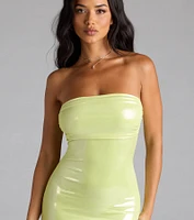 The Limelight Metallic Bodycon Mini Dress