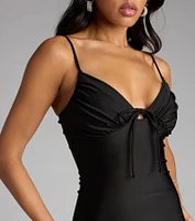 The Mood To Slay Bodycon Mini Dress