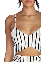 Striped And Stylish Mini Dress