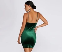 Wrapped Luxury Mini Dress