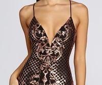 All That Shine Mini Dress