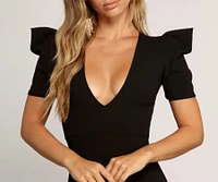 Very Necessary Crepe Mini Dress