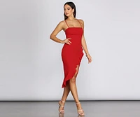 Ruffled Love Sleeveless Dress