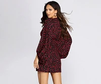 A Casual Slay Long Sleeve Mini Dress