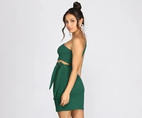 A Cut Above Mini Dress