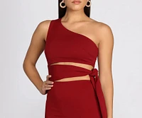A Cut Above Mini Dress