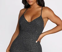 Send My Love Glitter Dress
