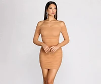 Miss Me Mesh Mini Dress