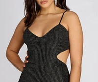 It's Lit Glitter Dress