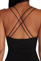 Leave That X Back Dress