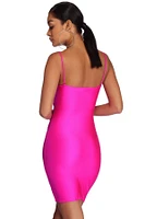 Let It Glow Mini Dress - 051033621600