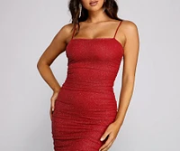 Gorgeous Glitter Mini Dress