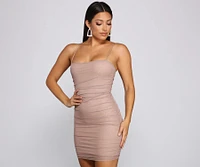 Gorgeous Glitter Mini Dress