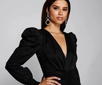 Trendy And Ruched Mini Dress