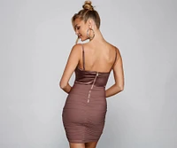 Sleek And Stylish Vibes Mini Dress