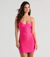 All About Fab Strappy Back Dress
