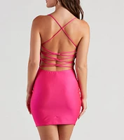 All About Fab Strappy Back Dress