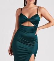 Stunning Sleek Style Midi Dress