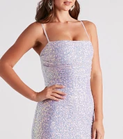 The Glow Sequin Bodycon Dress