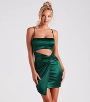 Eyecatching Chic Cutout Mini Dress