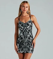 Shine All Night Sequin Mini Dress