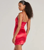 Strut To The Club Cutout Mini Dress