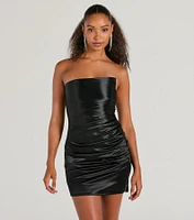 Flawless Sensation Strapless Bodycon Mini Dress