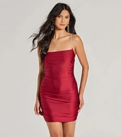 Stunning Sophistication Rhinestone Mini Dress