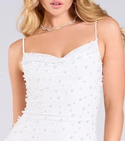 Decadence Calling Pearl Bodycon Mini Dress