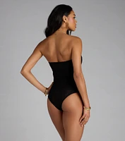 Something Sultry Sheer Lace Bodysuit