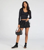 Start With The Basic V-Neck Crop Top