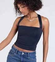 Essential Energy Halter Crop Top