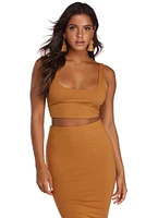 Crop It Like It's Hot Top