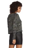 Hidden Danger Camo Top