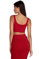 Crop It Like It's Hot Top