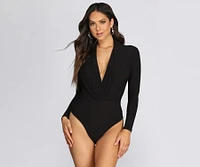 Just Pleat It Bodysuit