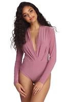 Just Pleat It Bodysuit