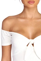 Tied And Sweet Crop Top