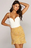 Gettin' Knit Sleeveless Bodysuit