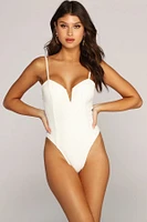 Gettin' Knit Sleeveless Bodysuit