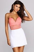 Sweet As Lace Bodysuit