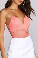 Sweet As Lace Bodysuit