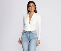 Just Pleat It Bodysuit