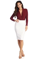 Just Pleat It Bodysuit