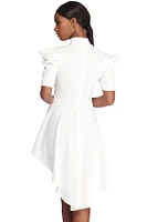 Poised Peplum Top