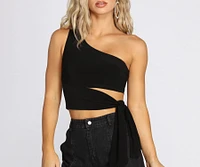 It's A Cinch Crop Top