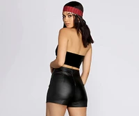 Wandering Woman Velvet Coin Halter